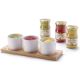 Continenta C3946 - Serving set for dips 28x9x7,5 cm