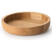 Continenta C4133 - Wooden bowl 20x4,3 cm oak