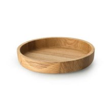 Continenta C4134 - Wooden bowl 25x4,8 cm oak