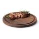 Continenta C4205 - Board for serving steaks d. 28 cm walnut