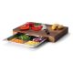 Continenta C4211 - Kitchen cutting board with bowl 48x32,5 cm walnut tree
