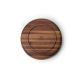 Continenta C4234 - Wooden bowl 25x4,8 cm walnut wood