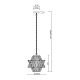 Crystal chandelier on a chain CROWN 4xE14/40W/230V chrome