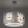 Dalber 63112T - Children's chandelier JUNGLE 1xE27/60W/230V blue