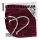 DEXXON MEDICAL Respirator FFP2 NR Wine-coloured 1pc