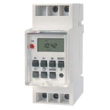Digital switch clock for DIN rail 3680W/230V