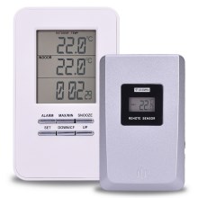 Digital thermometer with sensor 2xAAA