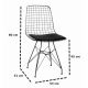 Dining chair TEL 80x53 cm black