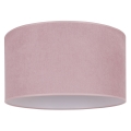 Duolla - Ceiling light BRISTOL 1xE27/15W/230V d. 45 cm pink/white