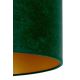 Duolla - Ceiling light ROLLER 1xE27/15W/230V d. 40 cm dark green/gold