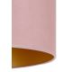 Duolla - Ceiling light ROLLER 1xE27/15W/230V d. 40 cm pink/gold