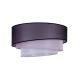 Duolla - Ceiling light TRIO 1xE27/15W/230V d. 45 cm black/pink/silver