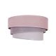 Duolla - Ceiling light TRIO 1xE27/15W/230V d. 45 cm pink/grey/white