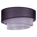 Duolla - Ceiling light TRIO 3xE27/15W/230V d. 60 cm black/pink/silver