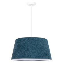 Duolla - Chandelier on a string BOUCLE 1xE27/15W/230V d. 50 cm turquoise