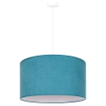 Duolla - Chandelier on a string BRISTOL 1xE27/40W/230V turquoise