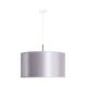 Duolla - Chandelier on a string CANNES 1xE27/15W/230V d. 45 cm silver/copper