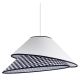 Duolla - Chandelier on a string COCO 1xE27/40W/230V white/black