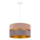 Duolla - Chandelier on a string DUO 1xE27/15W/230V beige and grey