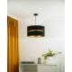 Duolla - Chandelier on a string DUO 1xE27/15W/230V black/golden