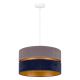 Duolla - Chandelier on a string DUO 1xE27/15W/230V blue