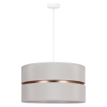 Duolla - Chandelier on a string DUO 1xE27/15W/230V creamy/gold
