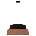 Duolla - Chandelier on a string GALAXY 1xE27/15W/230V brown/black
