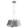 Duolla - Chandelier on a string ROSSA 3xE27/40W/230V anthracite/grey