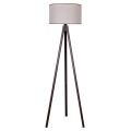 Duolla - Floor lamp 1xE27/60W/230V beige/wenge
