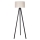 Duolla - Floor lamp 1xE27/60W/230V creamy/wenge