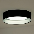 Duolla - LED Ceiling light ROLLER LED/24W/230V black/silver