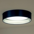 Duolla - LED Ceiling light ROLLER LED/24W/230V blue/silver