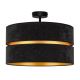 Duolla - Surface-mounted chandelier DUO 1xE27/15W/230V black/gold