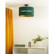 Duolla - Surface-mounted chandelier DUO 1xE27/15W/230V green/gold