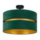 Duolla - Surface-mounted chandelier DUO 1xE27/15W/230V green/gold
