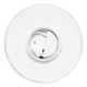LED Bathroom ceiling light LIRA LED/12W/230V 4000K d. 25 cm IP44 white