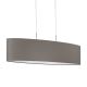 Eglo 31587 - Chandelier on a string PASTERI 2xE27/60W/230V
