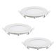 Eglo - ET 3x LED RGB Dimmable recessed light FUEVA-C 1xLED/3W/230V