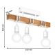 Eglo - Surface-mounted chandelier 3xE27/60W/230V
