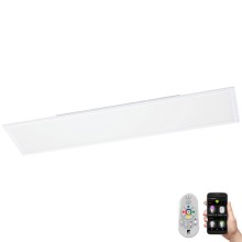 Eglo 33203 - LED RGBW Dimmable surface-mounted panel SALOBRENA LED/34W/230V + remote control