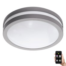 Eglo 33572 - LED Dimmable bathroom light LOCANA-C LED/14W/230V IP44 silver