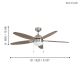 Eglo - Ceiling fan 1xE14/60W/230V