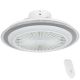 Eglo - LED Dimmable ceiling fan LED/25,5W/230V white/grey 2700-6500K + remote control