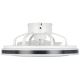 Eglo - LED Dimmable ceiling fan LED/25,5W/230V white/black 2700-6500K + remote control