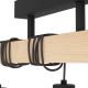Eglo - Surface-mounted chandelier 3xE27/60W/230V pine