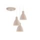 EGLO 49084 - Chandelier on a string PRIDDY-P 3xE27/60W/230V