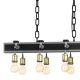 Eglo 49099 - Chandelier on a chain GOLDCLIFF 8xE27/60W/230V