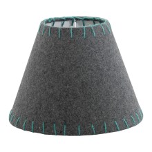 Eglo 49433 - Lampshade VINTAGE green embroidered E14 d. 20,5 cm