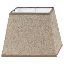 Eglo 49974 - Textile shade VINTAGE E14/E27 brown 16,5x24 cm