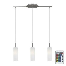 Eglo 75252 - LED Dimming chandelier ELLUNO-C 3xE27/7,5W/230V